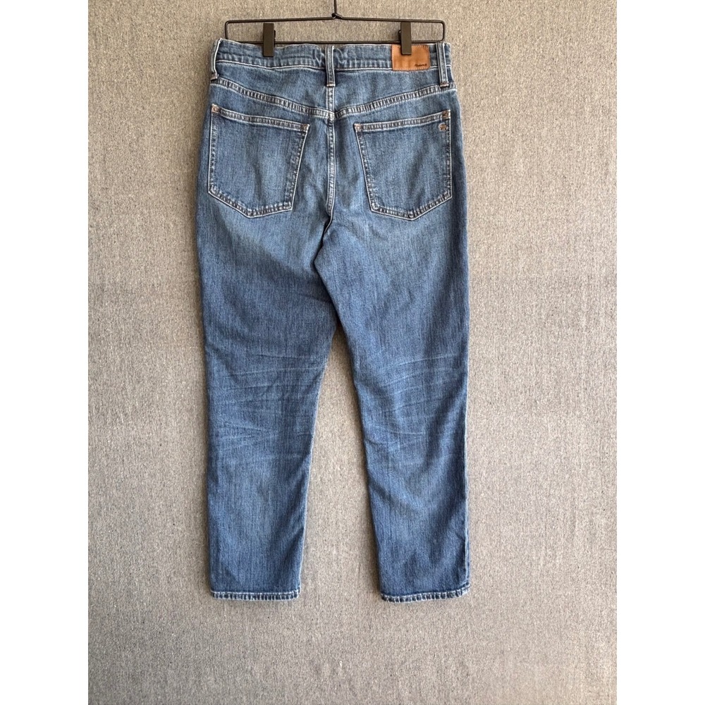 Madewell The Perfect Vintage Crop Jean Womens 28 Excellent Button Fly High Rise - Picture 2 of 9
